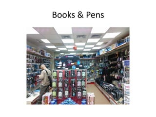 Books & Pens
 