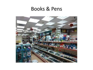 Books & Pens
 