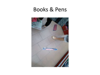 Books & Pens
 