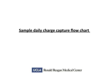 Sample daily charge capture flow chart

 