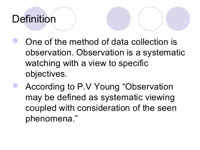 observation definition observation definition