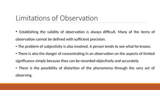OBSERVATION METHOD AS A TECHNIQUE OF DATA COLLECTION.pptx