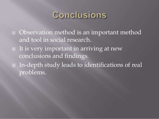 research methodology observation research methodology observation