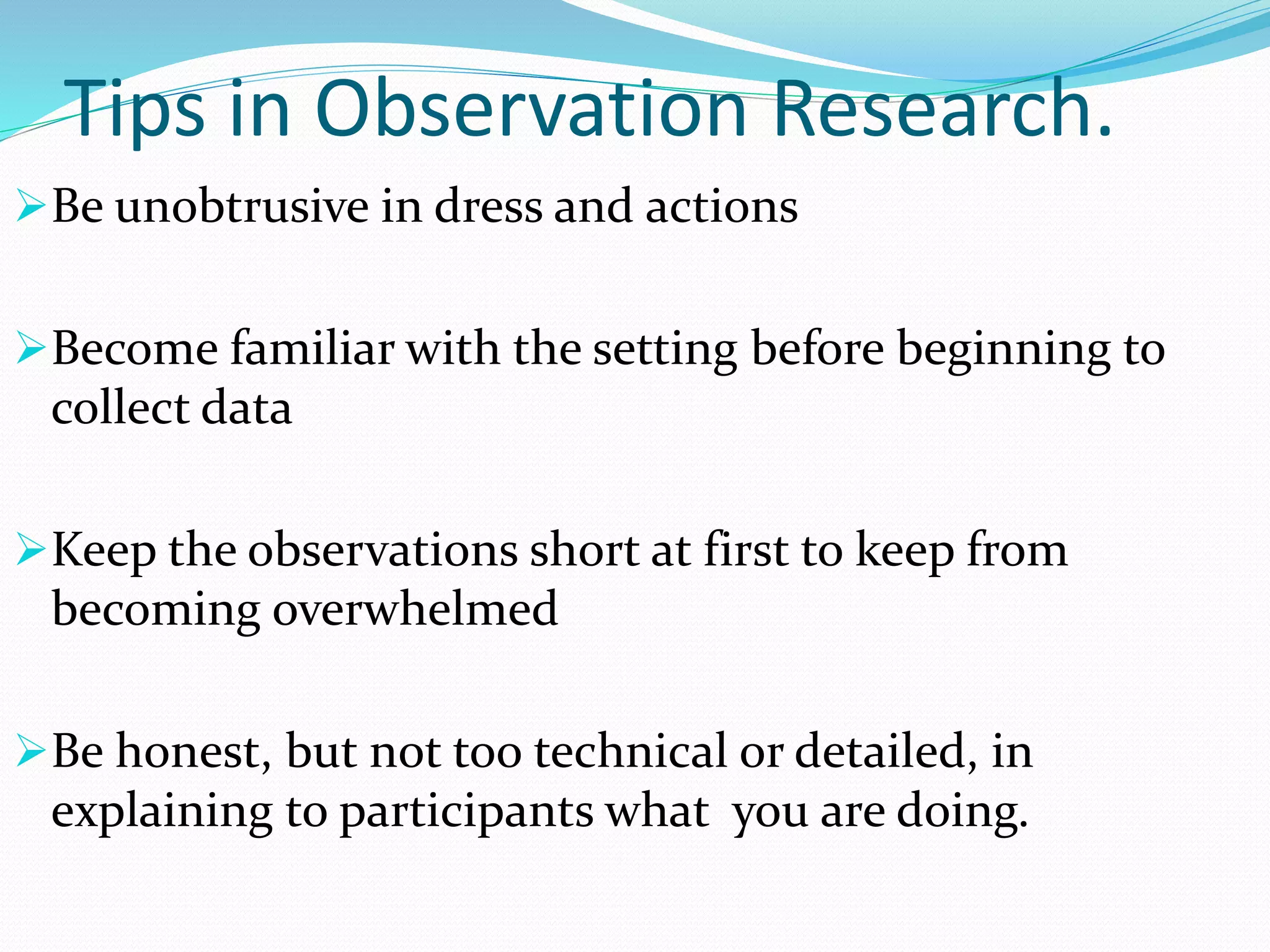 Observation methods of data collection in behavioral science | PPTX ...