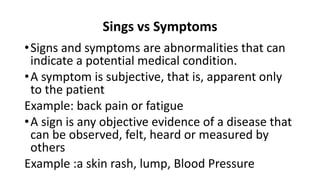 Sign Medical Term Observation of a Patient 2019.pptx