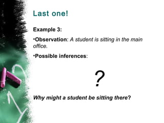 3_Observations and Inferences | PPT