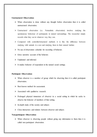Tools and Techniques for Assessment | DOCX