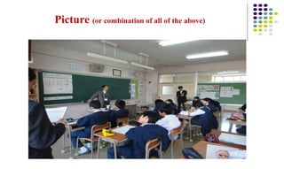 Picture (or combination of all of the above)
 