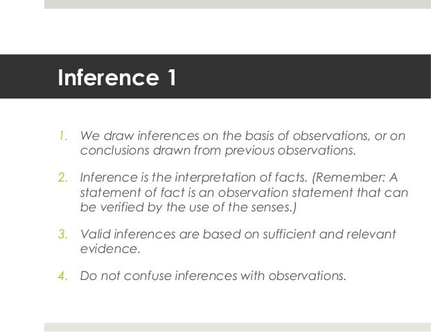 Observations what is it 2014