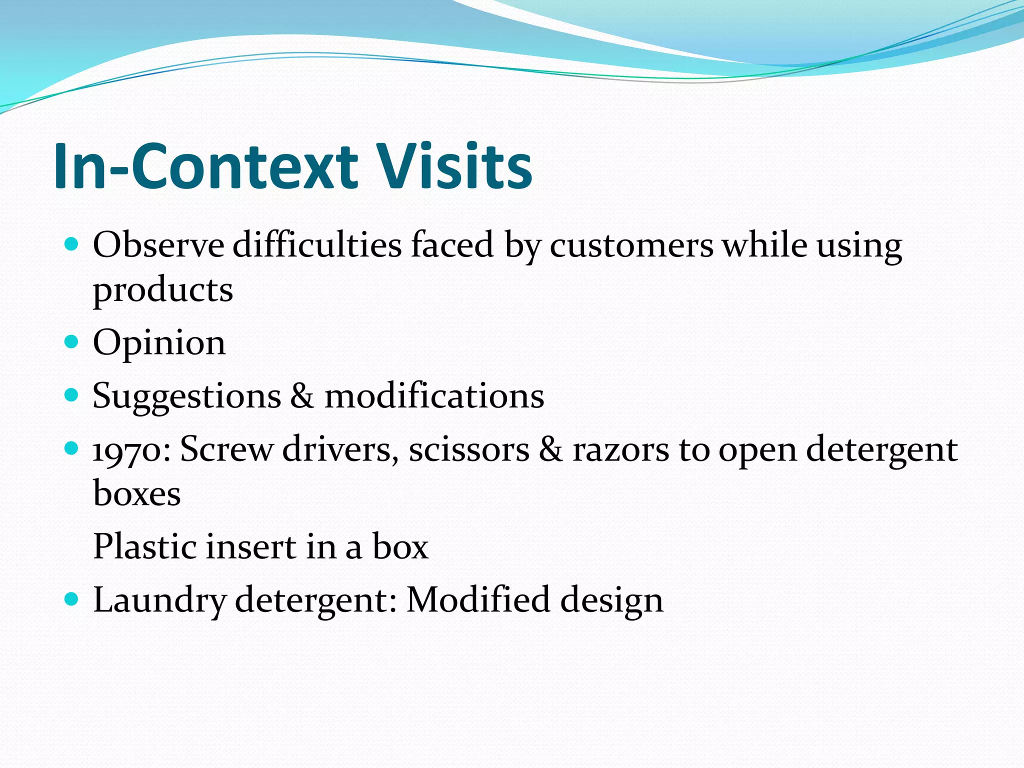 Easy to discover what users want