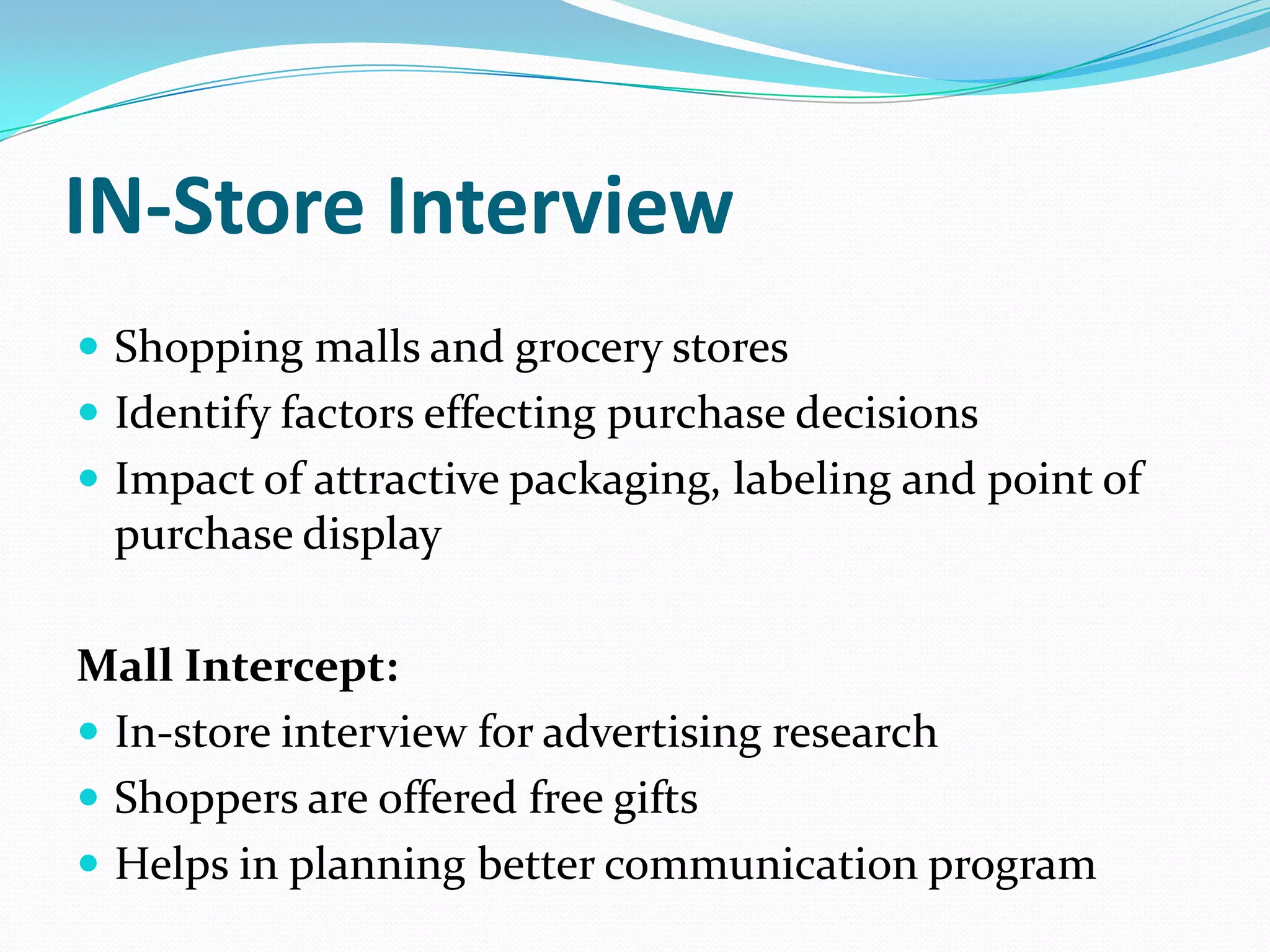 Rapid and real time data