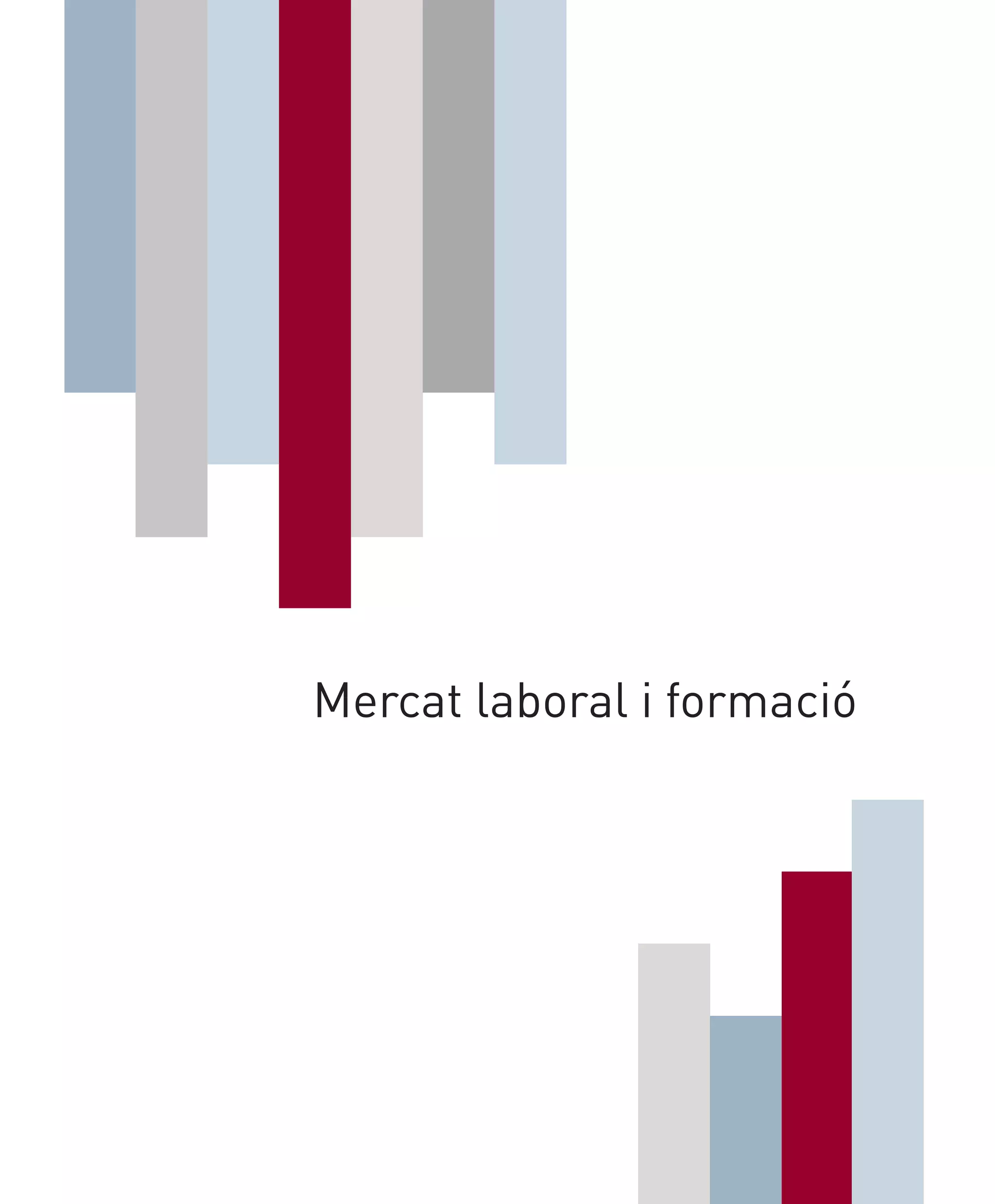 Mercat laboral i formació
 