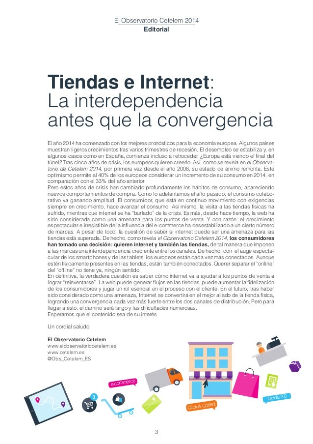 Cetelem Observatorio 2014: Tiendas e Internet: La Cetelem Observatorio 2014: Tiendas e Internet: La