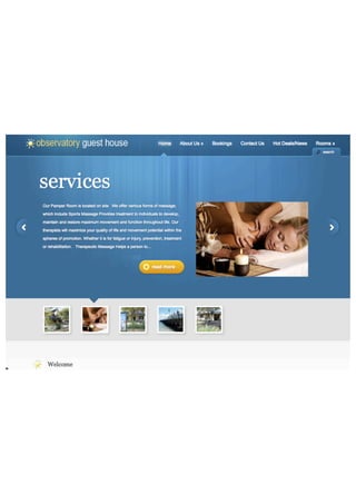 Observatory guest house website