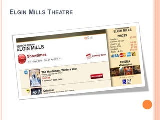 ELGIN MILLS THEATRE
 
