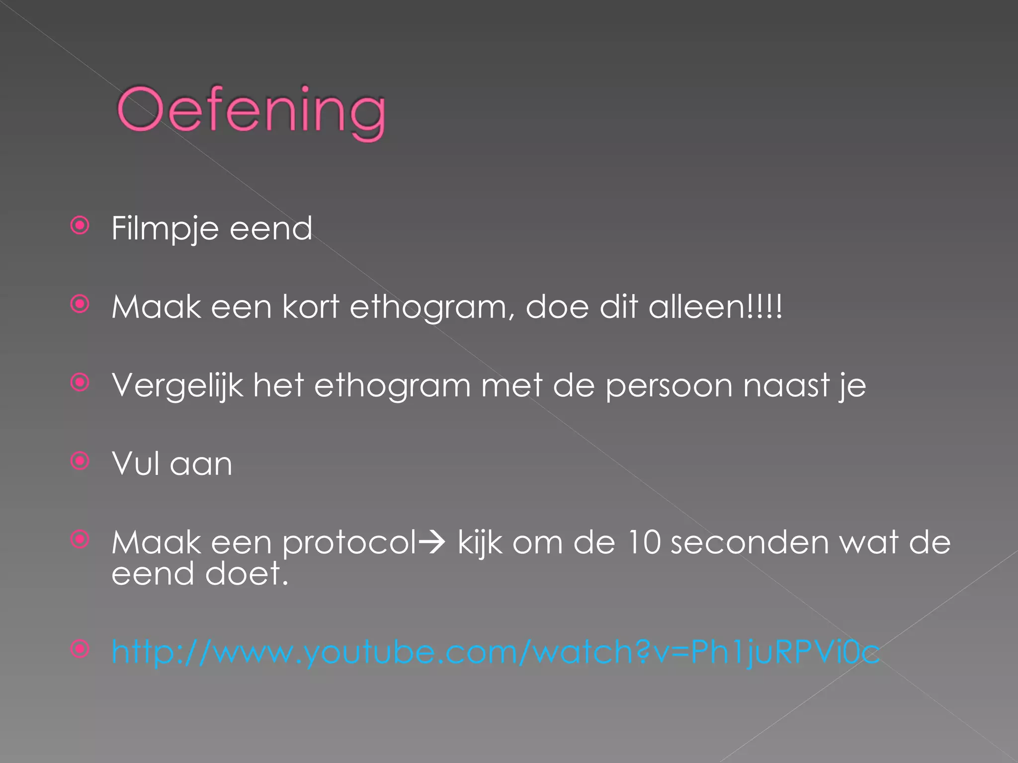 Observeren oefenen | PPT