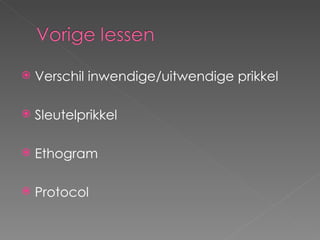 Observeren oefenen | PPT
