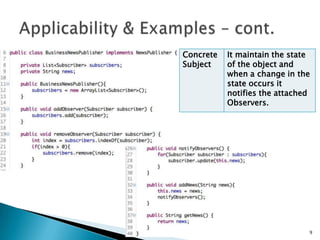 9Applicability & Examples – cont.