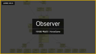 설계패턴 Observer pattern 백승찬 | PDF