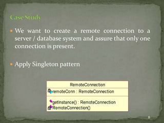 Observer & singleton pattern | PPTX