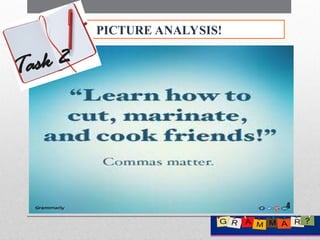 PICTURE ANALYSIS!
Task 2
4
 