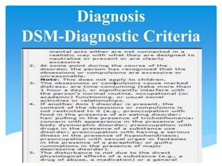 Diagnosis
DSM-Diagnostic Criteria
 