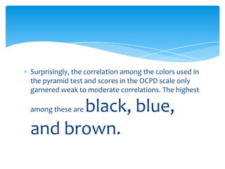 Obsessive compulsive personality scale | PPTX