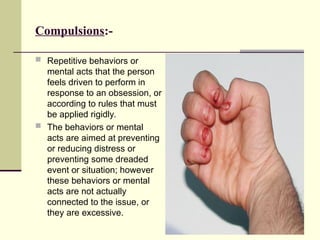 obsessive compulsive disorder and management .ppt