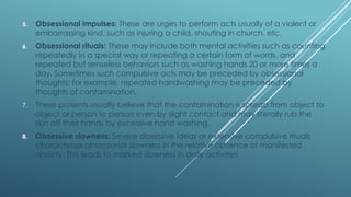 Obessional Rituals Comprehensive Overview of Obsessive-Compulsive Disorder: Symptoms ...