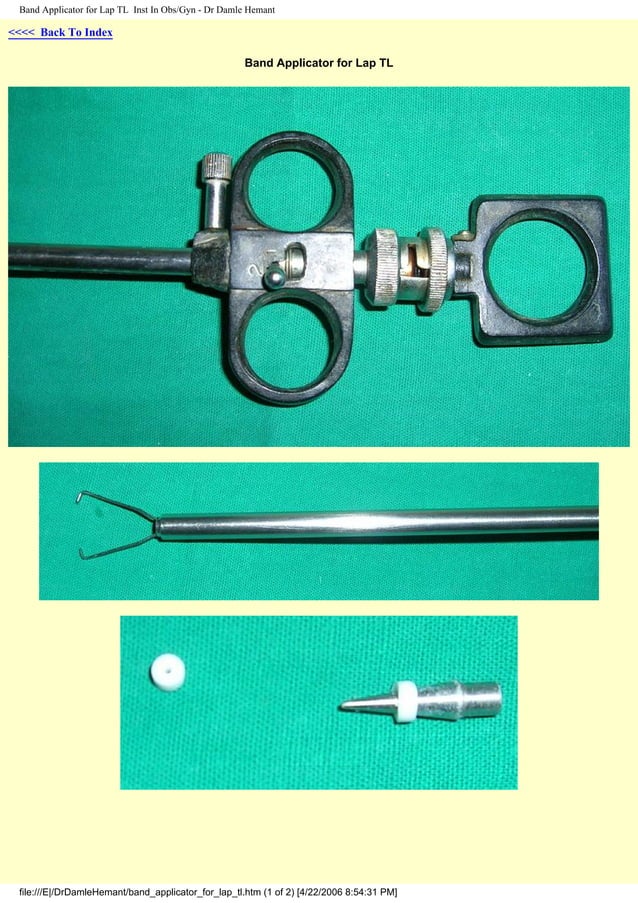 Instruments used in OBG Nursing | PDF