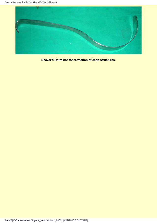 Instruments used in OBG Nursing PDF