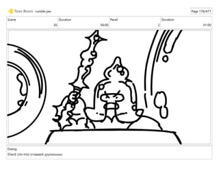 Scene
36
Duration
06:00
Panel
2
Duration
01:00
Dialog
Shard: (slo-mo) crraaaack yyyooouuuu
rumble jaw Page 178/477
 