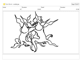 Scene
61
Duration
05:00
Panel
1
Duration
01:00
rumble jaw Page 279/477
 