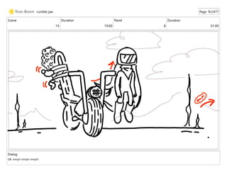 Scene
19
Duration
19:00
Panel
8
Duration
01:00
Dialog
GB: mmph mmph mmph!
rumble jaw Page 92/477
 