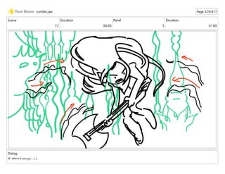 Scene
72
Duration
06:00
Panel
5
Duration
01:00
Dialog
M: where'd you go... [...] .
rumble jaw Page 329/477
 