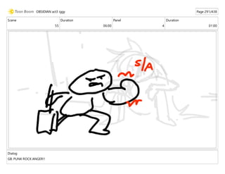 Scene
55
Duration
06:00
Panel
4
Duration
01:00
Dialog
GB: PUNK ROCK ANGER!!
OBSIDIAN act3 iggy Page 291/438
 