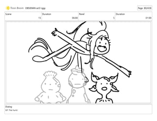 Scene
15
Duration
06:00
Panel
5
Duration
01:00
Dialog
GP: That hurts!
OBSIDIAN act3 iggy Page 80/438
 