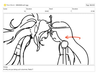 Scene
16
Duration
09:00
Panel
7
Duration
01:00
Dialog
M: Why are you being such a bummer, Peebs??
OBSIDIAN act3 iggy Page 88/438
 