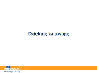 Dziękuję za uwagę
 