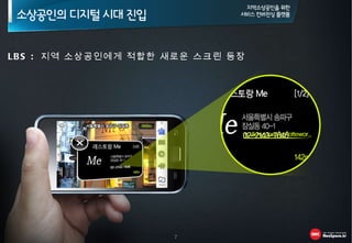 LBS :  지역 소상공인에게 적합한 새로운 스크린 등장 