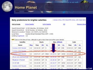 Home Planet




              Marcos Calil
 