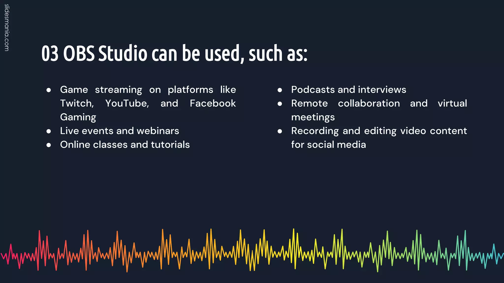 HOW TO USE OBS STUDIO FOR PRESENTATION visual data 6