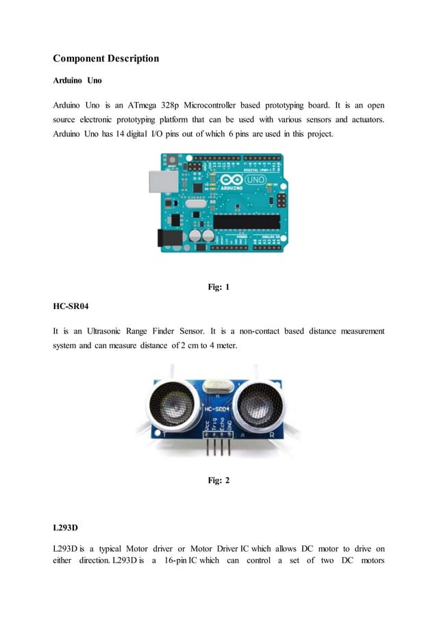 Obstacle Avoiding robot | PDF
