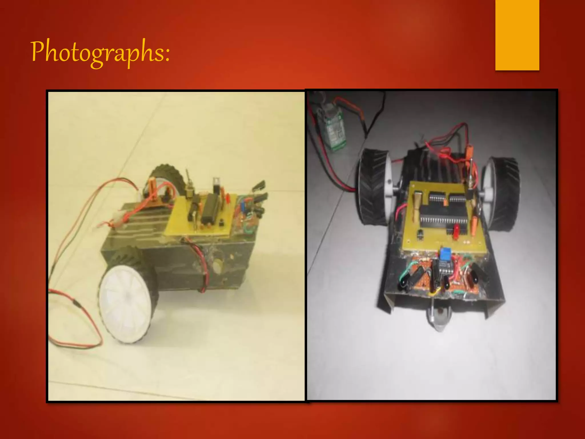 Photographs:
 