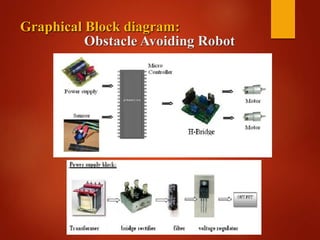 Graphical Block diagram:
Obstacle Avoiding Robot
 