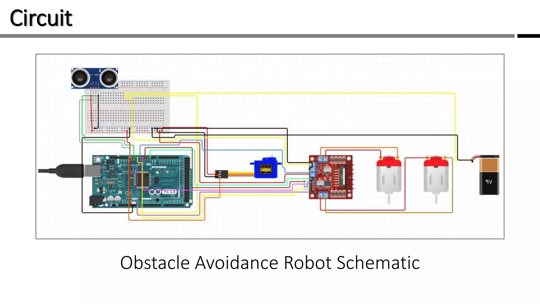 Obstacle Avoidance Robot (Powered by Arduino) | PPTX