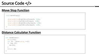 Source Code </> /
Move Stop Function
Distance Calculator Function
 