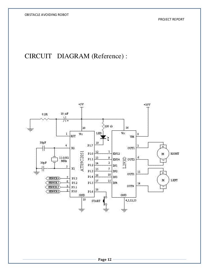 obstacle avoiding robot using arduino pdf