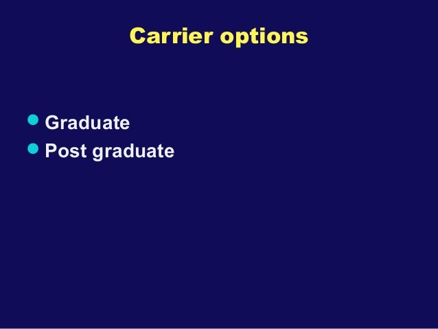 Best carrier options after 12