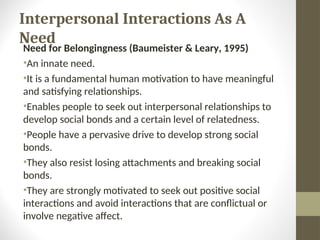 Obstacles To Satisfying Interpersonal Interactions_Saif.ppt